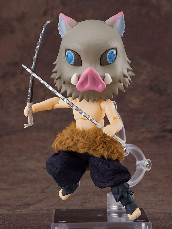 Image alt text: Demon Slayer - Inosuke Hashibira - Nendoroid Doll, Franchise: Demon Slayer, Brand: Good Smile Company, Release Date: 22. Jul 2022, Store Name: Nippon Figures