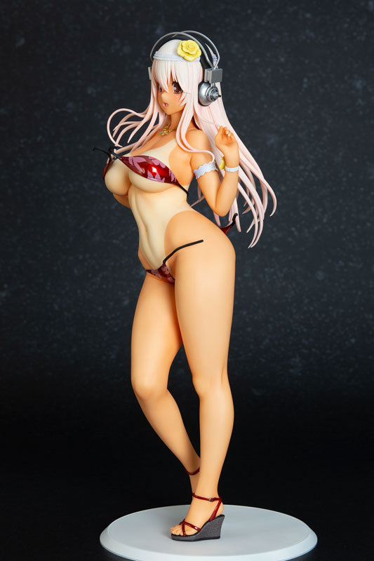 SoniComi - Super Sonico - 1/4.5 - Summer Vacation Sun-Kissed ver. (Orchid Seed), PVC, ABS material, Release Date: 28. Sep 2022, Nippon Figures
