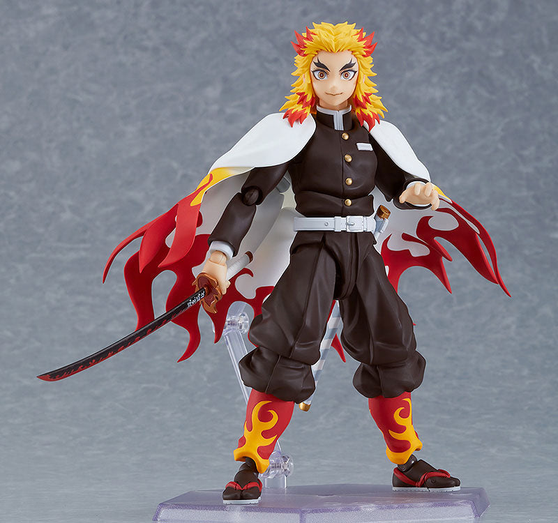 Demon Slayer - Rengoku Kyojuro - Figma #553 (Max Factory), Franchise: Demon Slayer, Brand: Max Factory, Release Date: 21. Nov 2022, Type: Figma, Nippon Figures