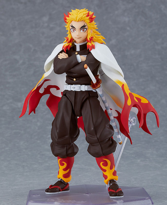 Demon Slayer - Rengoku Kyojuro - Figma #553 (Max Factory), Franchise: Demon Slayer, Brand: Max Factory, Release Date: 21. Nov 2022, Type: Figma, Nippon Figures