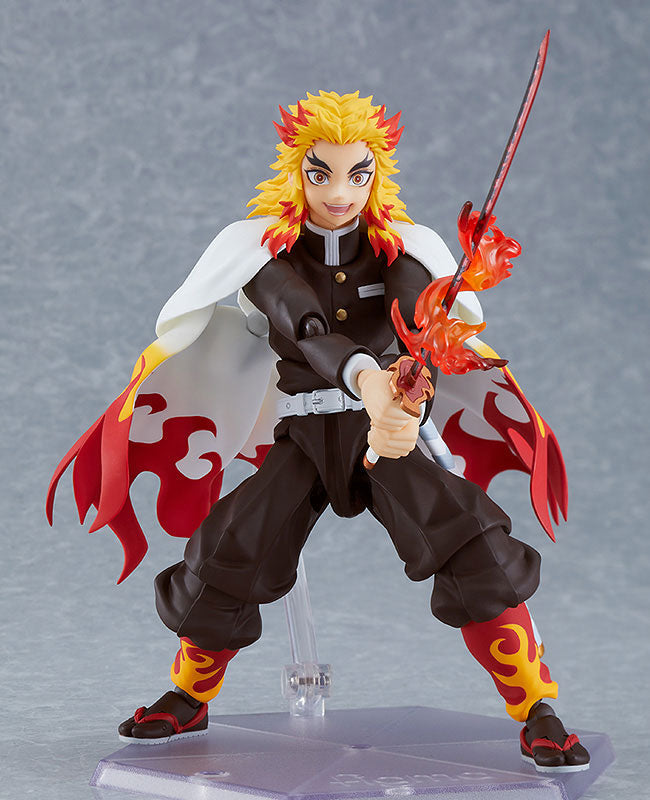 Demon Slayer - Rengoku Kyojuro - Figma #553 (Max Factory), Franchise: Demon Slayer, Brand: Max Factory, Release Date: 21. Nov 2022, Type: Figma, Nippon Figures