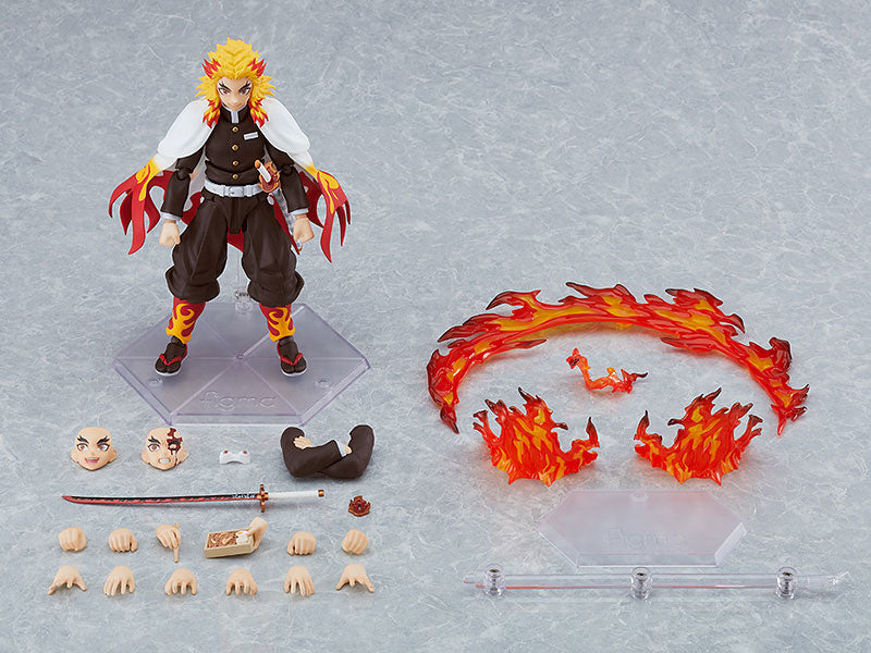 Demon Slayer - Rengoku Kyojuro - Figma #553 (Max Factory), Franchise: Demon Slayer, Brand: Max Factory, Release Date: 21. Nov 2022, Type: Figma, Nippon Figures