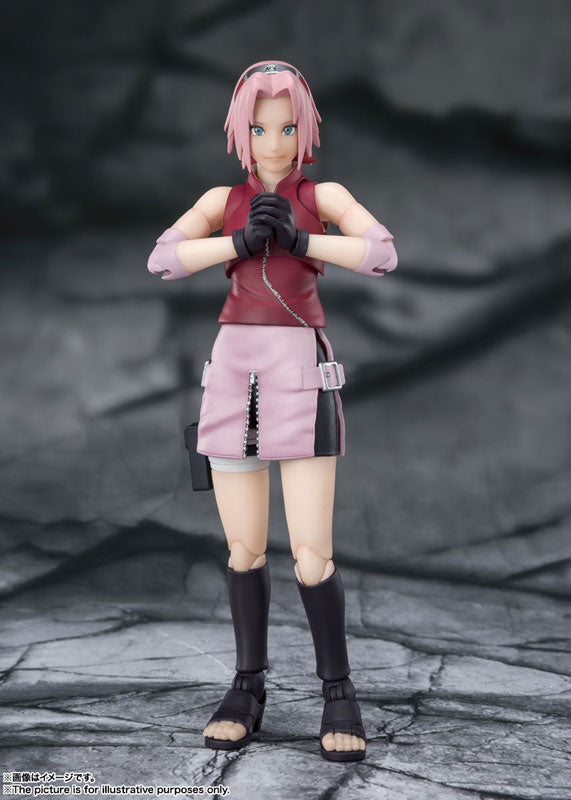 Naruto Shippuden - Haruno Sakura - S.H.Figuarts - Inheritor of Tsunade’s indominable will (Bandai Spirits), Franchise: Naruto Shippuden, Brand: BANDAI SPIRITS, Release Date: 26. Jul 2022, Type: Action, Store Name: Nippon Figures