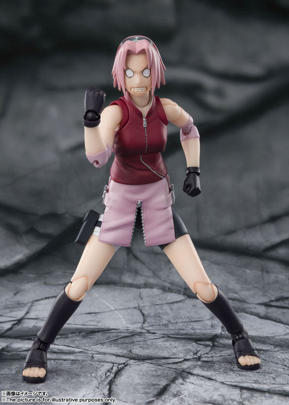 Naruto Shippuden - Haruno Sakura - S.H.Figuarts - Inheritor of Tsunade’s indominable will (Bandai Spirits), Franchise: Naruto Shippuden, Brand: BANDAI SPIRITS, Release Date: 26. Jul 2022, Type: Action, Store Name: Nippon Figures
