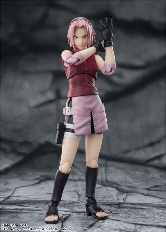 Naruto Shippuden - Haruno Sakura - S.H.Figuarts - Inheritor of Tsunade’s indominable will (Bandai Spirits), Franchise: Naruto Shippuden, Brand: BANDAI SPIRITS, Release Date: 26. Jul 2022, Type: Action, Store Name: Nippon Figures