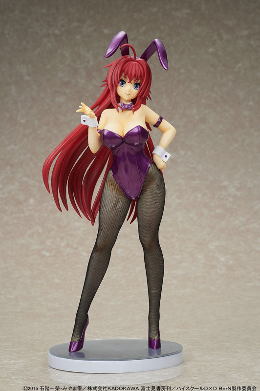 High School DxD Born - Rias Gremory - 1/6 - Purple Bunny ver. - 2022 Re-release (Kaitendoh), Franchise: High School DxD Born, Brand: Kaitendo, Release Date: 21. Jun 2022, Dimensions: 30.0 cm, Material: PVC, ABS, Store Name: Nippon Figures