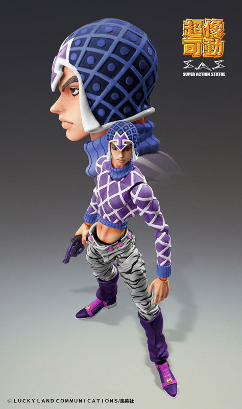 JoJo's Bizarre Adventure - Golden Wind - Guido Mista - Sex Pistols - Super Action Statue - Third (Medicos Entertainment), Franchise: JoJo's Bizarre Adventure, Golden Wind, Brand: Medicos Entertainment, Release Date: 30. Sep 2022, Type: Action, Nippon Figures