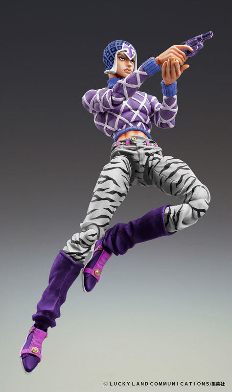 JoJo's Bizarre Adventure - Golden Wind - Guido Mista - Sex Pistols - Super Action Statue - Third (Medicos Entertainment), Franchise: JoJo's Bizarre Adventure, Golden Wind, Brand: Medicos Entertainment, Release Date: 30. Sep 2022, Type: Action, Nippon Figures