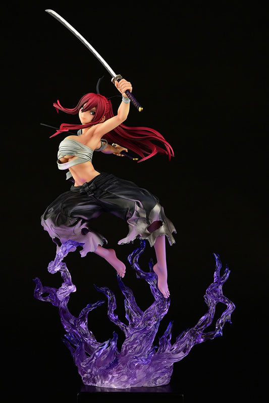 Fairy Tail - Erza Scarlet - 1/6 - Samurai Light Flame Manjo ver. Jet Black (Orca Toys), Release Date: 31. Aug 2023, Nippon Figures
