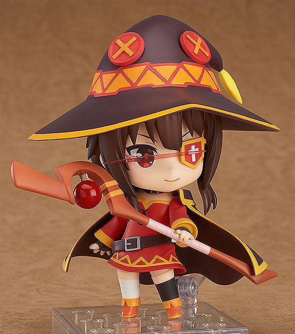 KonoSuba - Megumin - Nendoroid #725 - 2022 Re-release (Good Smile Company), Franchise: KonoSuba, Brand: Good Smile Company, Release Date: 28. Oct 2022, Type: Nendoroid, Dimensions: 100 mm, Material: ABS, PVC, Store Name: Nippon Figures