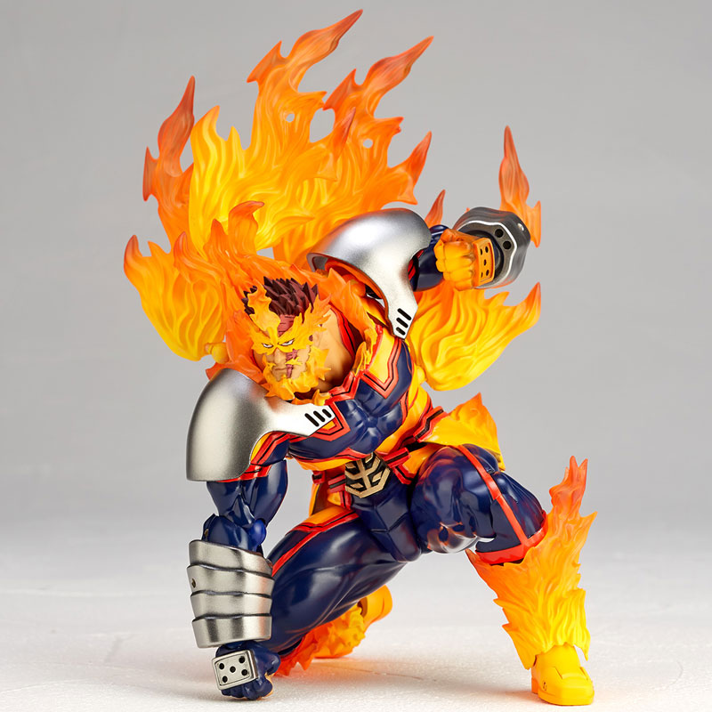 My Hero Academia - Endeavor - Amazing Yamaguchi #028 - Revoltech (Kaiyodo), Franchise: My Hero Academia, Release Date: 22. Feb 2023, Dimensions: 190 mm, Store Name: Nippon Figures