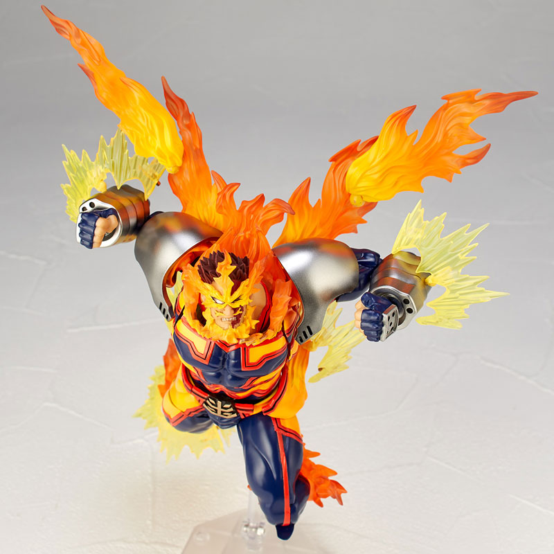 My Hero Academia - Endeavor - Amazing Yamaguchi #028 - Revoltech (Kaiyodo), Franchise: My Hero Academia, Release Date: 22. Feb 2023, Dimensions: 190 mm, Store Name: Nippon Figures