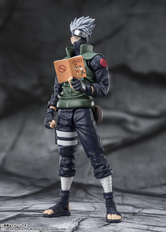 "Naruto Shippuden - Hatake Kakashi - S.H.Figuarts - The Famed Sharingan Hero (Bandai Spirits), Franchise: Naruto Shippuden, Brand: Bandai Spirits, Release Date: 26. Dec 2022, Type: Action, Nippon Figures"