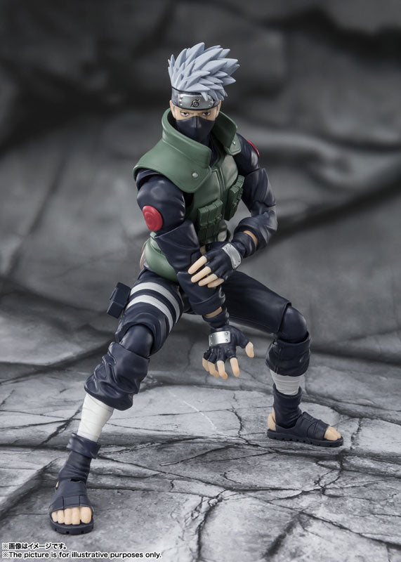 "Naruto Shippuden - Hatake Kakashi - S.H.Figuarts - The Famed Sharingan Hero (Bandai Spirits), Franchise: Naruto Shippuden, Brand: Bandai Spirits, Release Date: 26. Dec 2022, Type: Action, Nippon Figures"