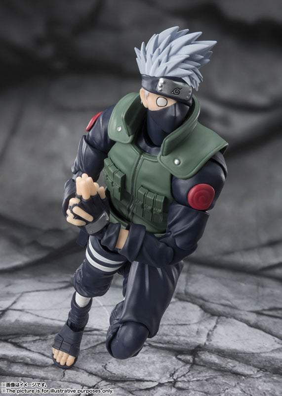 "Naruto Shippuden - Hatake Kakashi - S.H.Figuarts - The Famed Sharingan Hero (Bandai Spirits), Franchise: Naruto Shippuden, Brand: Bandai Spirits, Release Date: 26. Dec 2022, Type: Action, Nippon Figures"
