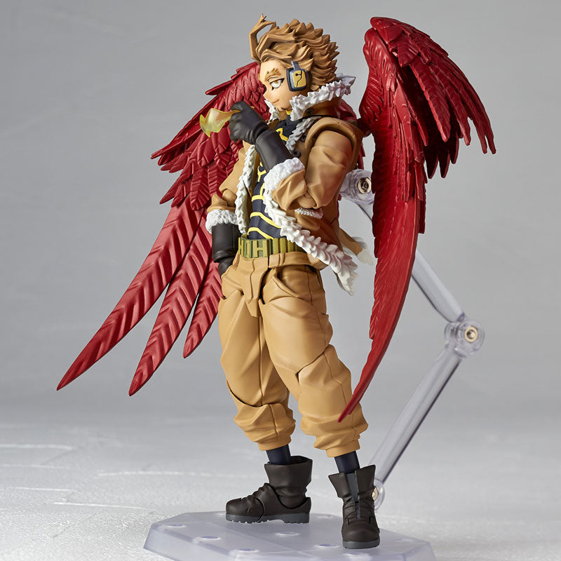"My Hero Academia - Hawks - Amazing Yamaguchi No.029 - Revoltech - 2022 Re-release (Kaiyodo, Takara Tomy), Franchise: My Hero Academia, Release Date: 24. Mar 2023, Dimensions: 155 mm, Store Name: Nippon Figures"