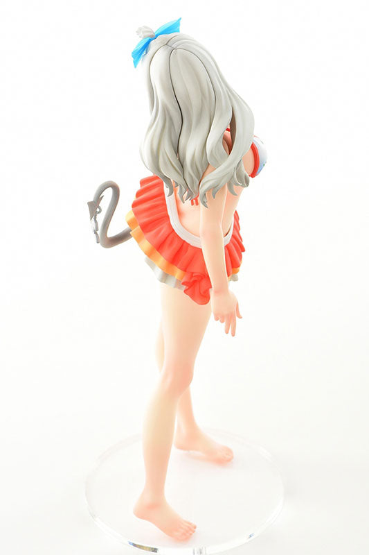 Fairy Tail - Mirajane Strauss - 1/6 - PURE in HEART, Rose Bikini ver. (Orca Toys), PVC material, 250.0 mm dimensions, Nippon Figures