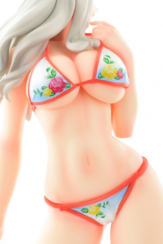 Fairy Tail - Mirajane Strauss - 1/6 - PURE in HEART, Rose Bikini ver. (Orca Toys), PVC material, 250.0 mm dimensions, Nippon Figures