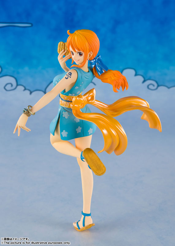 One Piece - Nami - Figuarts ZERO - O-Nami (Bandai Spirits), Franchise: Figuarts Zero, Brand: BANDAI SPIRITS, Release Date: 28. Feb 2021, Dimensions: 140.0 mm, Material: ABS, PVC, Nippon Figures