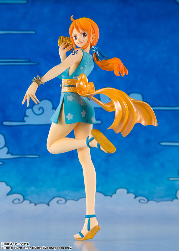 One Piece - Nami - Figuarts ZERO - O-Nami (Bandai Spirits), Franchise: Figuarts Zero, Brand: BANDAI SPIRITS, Release Date: 28. Feb 2021, Dimensions: 140.0 mm, Material: ABS, PVC, Nippon Figures