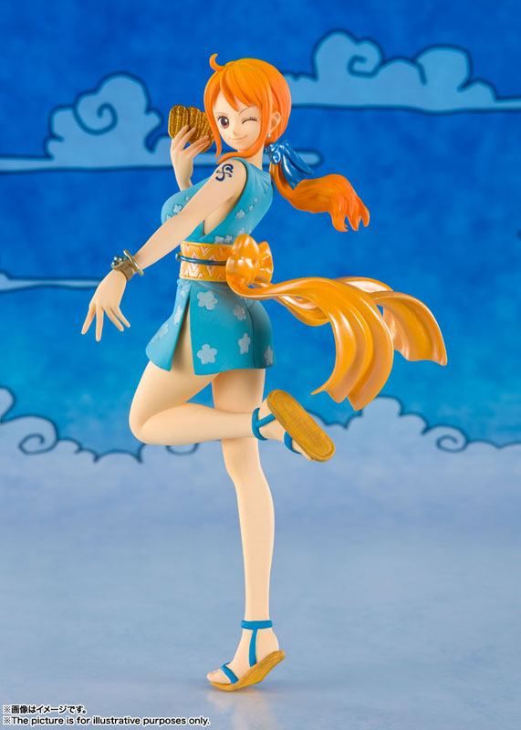 One Piece - Nami - Figuarts ZERO - O-Nami (Bandai Spirits), Franchise: Figuarts Zero, Brand: BANDAI SPIRITS, Release Date: 28. Feb 2021, Dimensions: 140.0 mm, Material: ABS, PVC, Nippon Figures