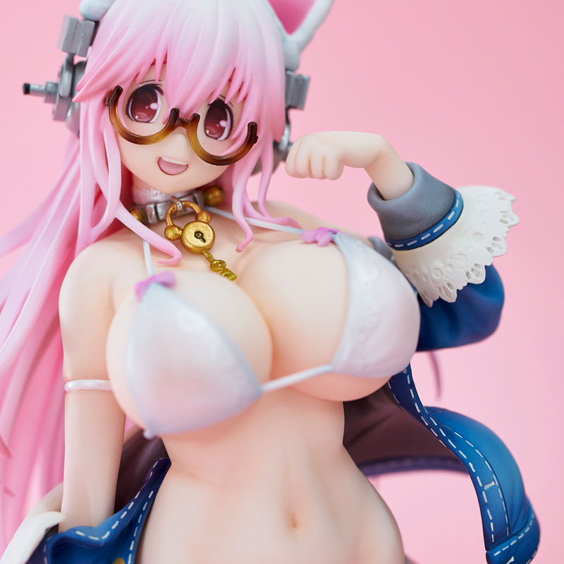 SoniComi (Super Sonico) - Sonico - White Cat Ver. - 2021 Re-release (Union Creative International Ltd), Franchise: SoniComi, Brand: Union Creative, Release Date: 28. Feb 2021, Type: General, Dimensions: 270.0 mm, Material: ATBC, Store Name: Nippon Figures
