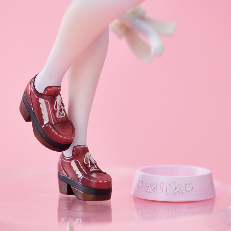 SoniComi (Super Sonico) - Sonico - White Cat Ver. - 2021 Re-release (Union Creative International Ltd), Franchise: SoniComi, Brand: Union Creative, Release Date: 28. Feb 2021, Type: General, Dimensions: 270.0 mm, Material: ATBC, Store Name: Nippon Figures