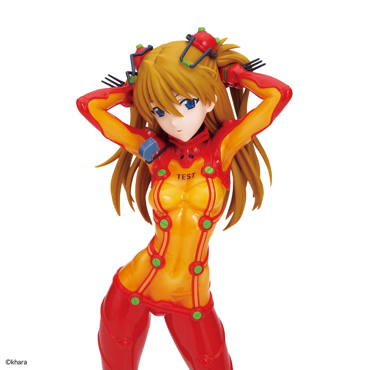 Evangelion - Soryu Asuka Langley - Figure-rise LABO (Bandai), Translucent suit that adheres to the skin, eye-tracking injection for realistic gaze, Nippon Figures
