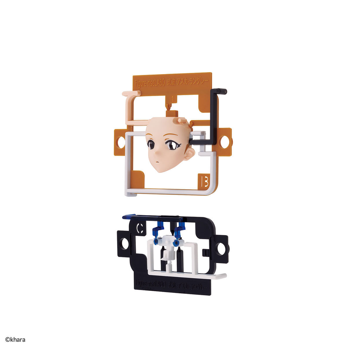 Evangelion - Soryu Asuka Langley - Figure-rise LABO (Bandai), Translucent suit that adheres to the skin, eye-tracking injection for realistic gaze, Nippon Figures