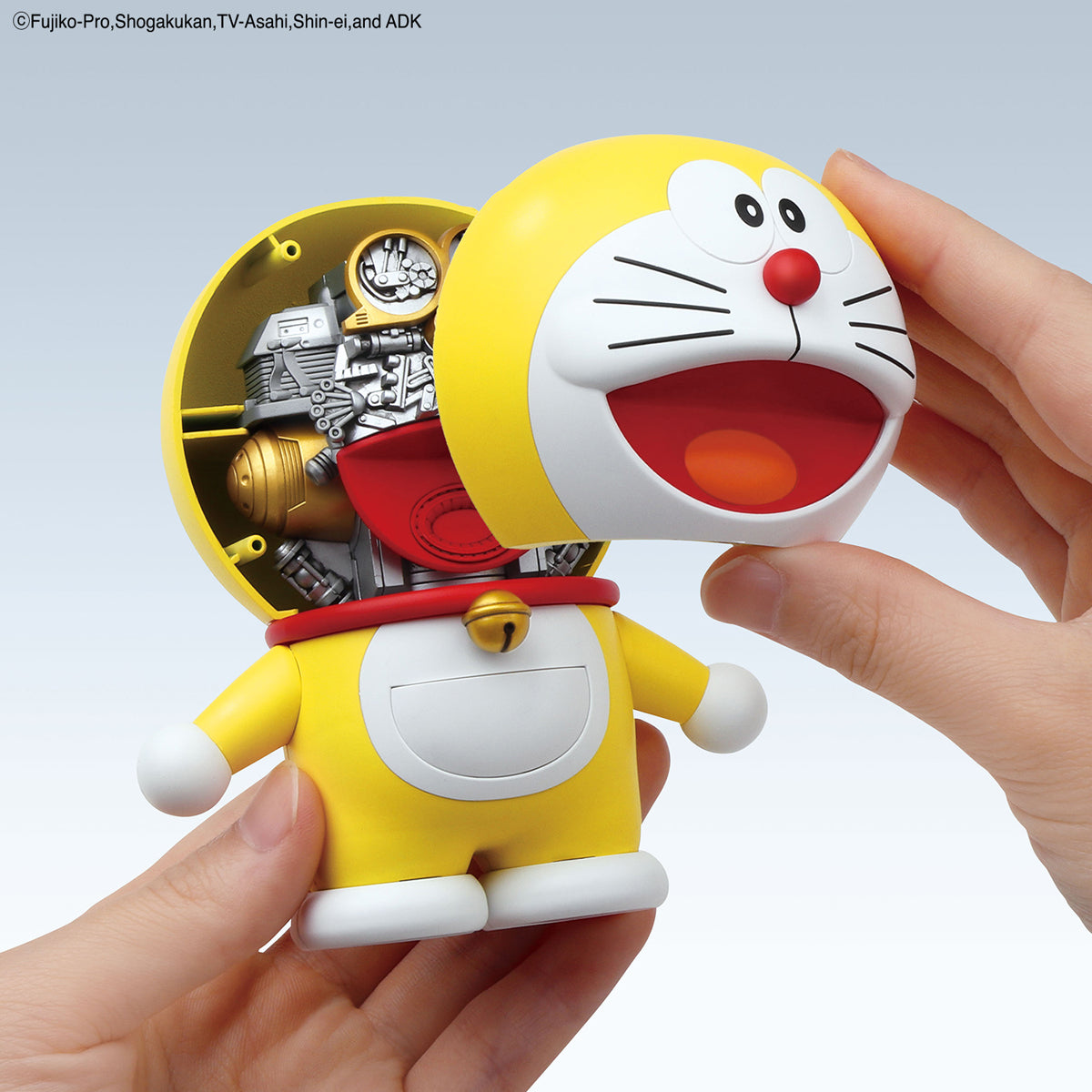 Doraemon - Ganso Doraemon - Figure-rise Mechanics Model Kit, Original Doraemon with yellow body and Take-copter accessory, Nippon Figures