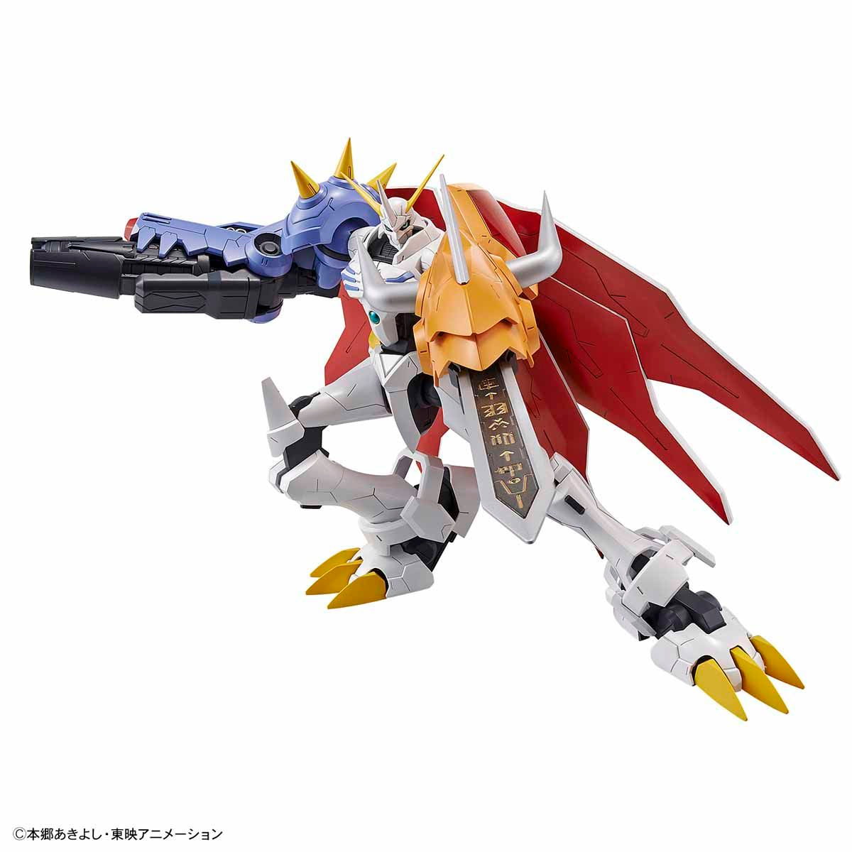 Digimon - Omnimon X - Figure-rise Standard Amplified Model Kit, X-antibody version designed by As'Maria, compatible with existing Amplified products, Nippon Figures