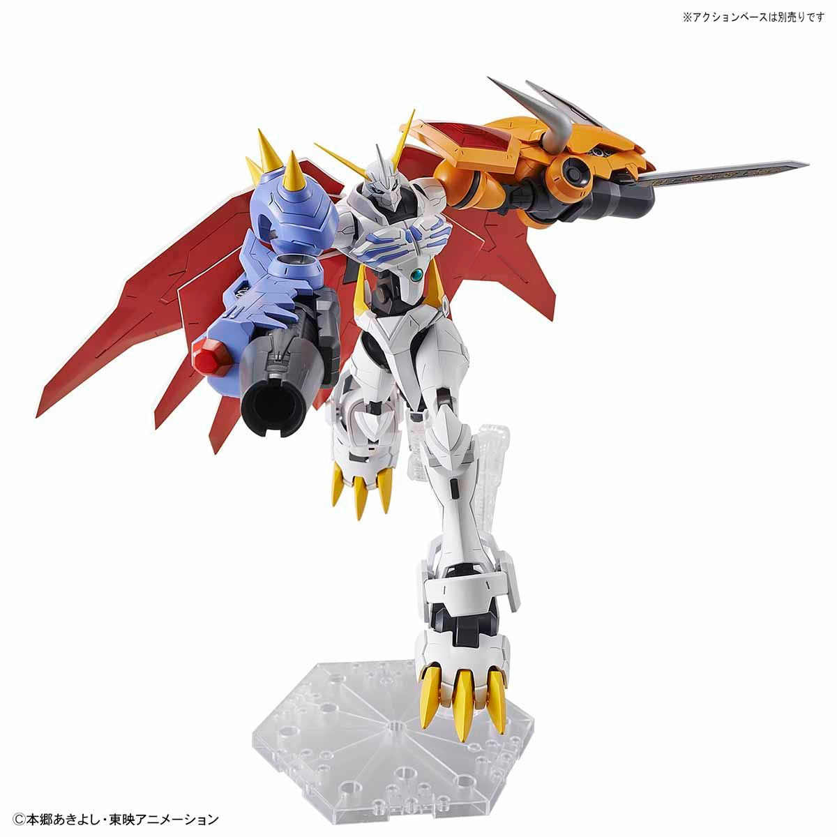 Digimon - Omnimon X - Figure-rise Standard Amplified Model Kit, X-antibody version designed by As'Maria, compatible with existing Amplified products, Nippon Figures
