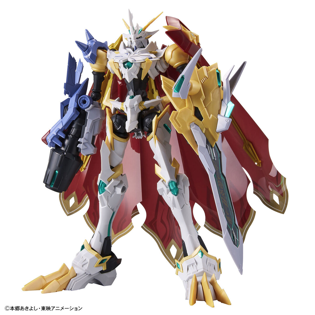 From 'Digimon Adventure', Omnimon appears in the Figure-rise Standard Amplified series.