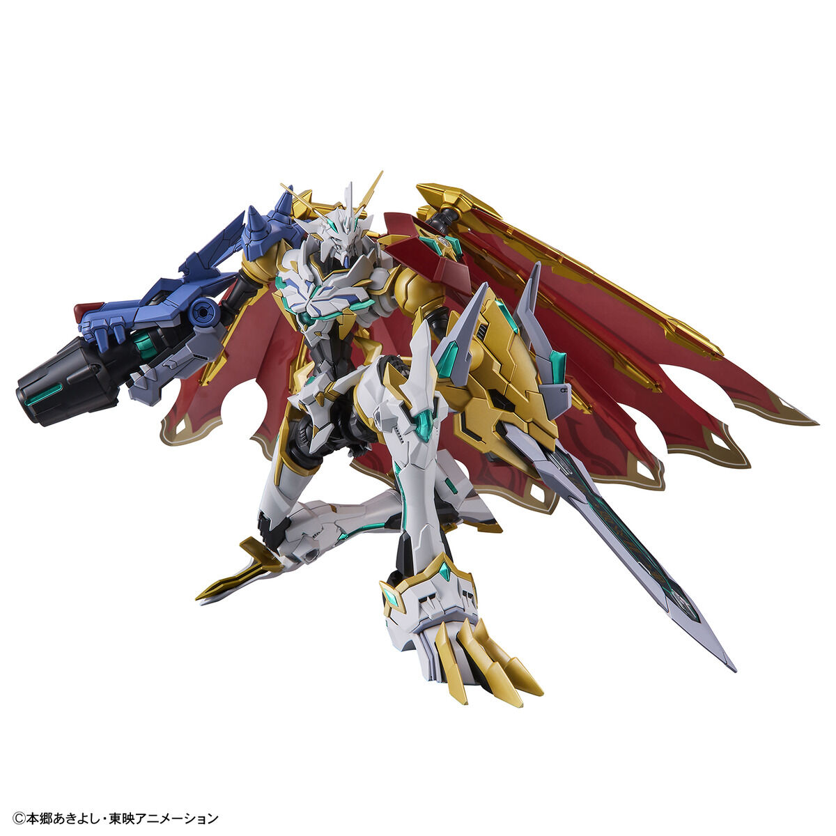 From 'Digimon Adventure', Omnimon appears in the Figure-rise Standard Amplified series.