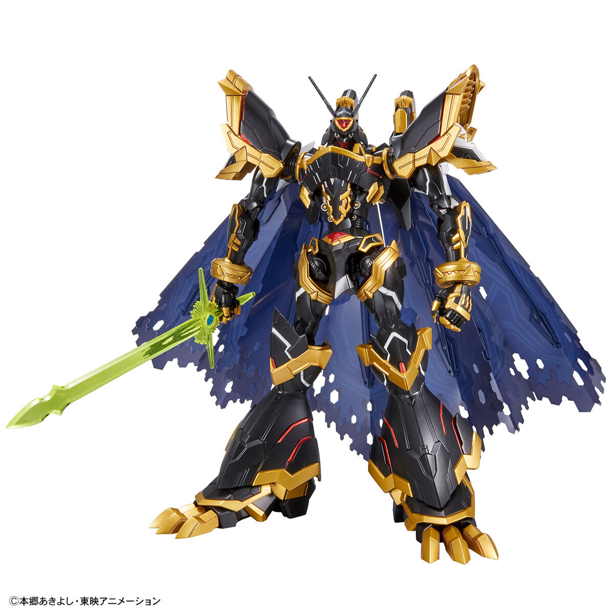 Digimon - Alphamon - Figure-rise Standard Amplified Model Kit (Bandai), Holy Sword Gradalpha x1, Hand parts x1 set, PET sheets x2 types, Stickers x1, Jewel stickers x1 set, Franchise: Digimon, Brand: Bandai, Release Date: 2022-09-23, Type: Model Kit, Nippon Figures