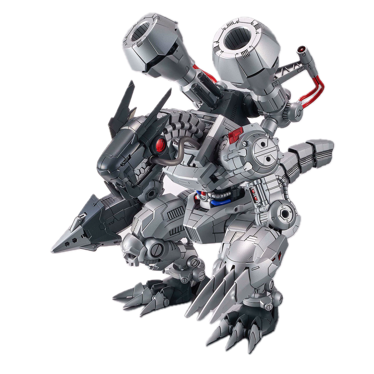 Digimon - Machinedramon - Figure-rise Standard Amplified Model Kit, Largest kit in the series measuring 250mm in length, with snake-like structure and chest opening gimmick, Nippon Figures