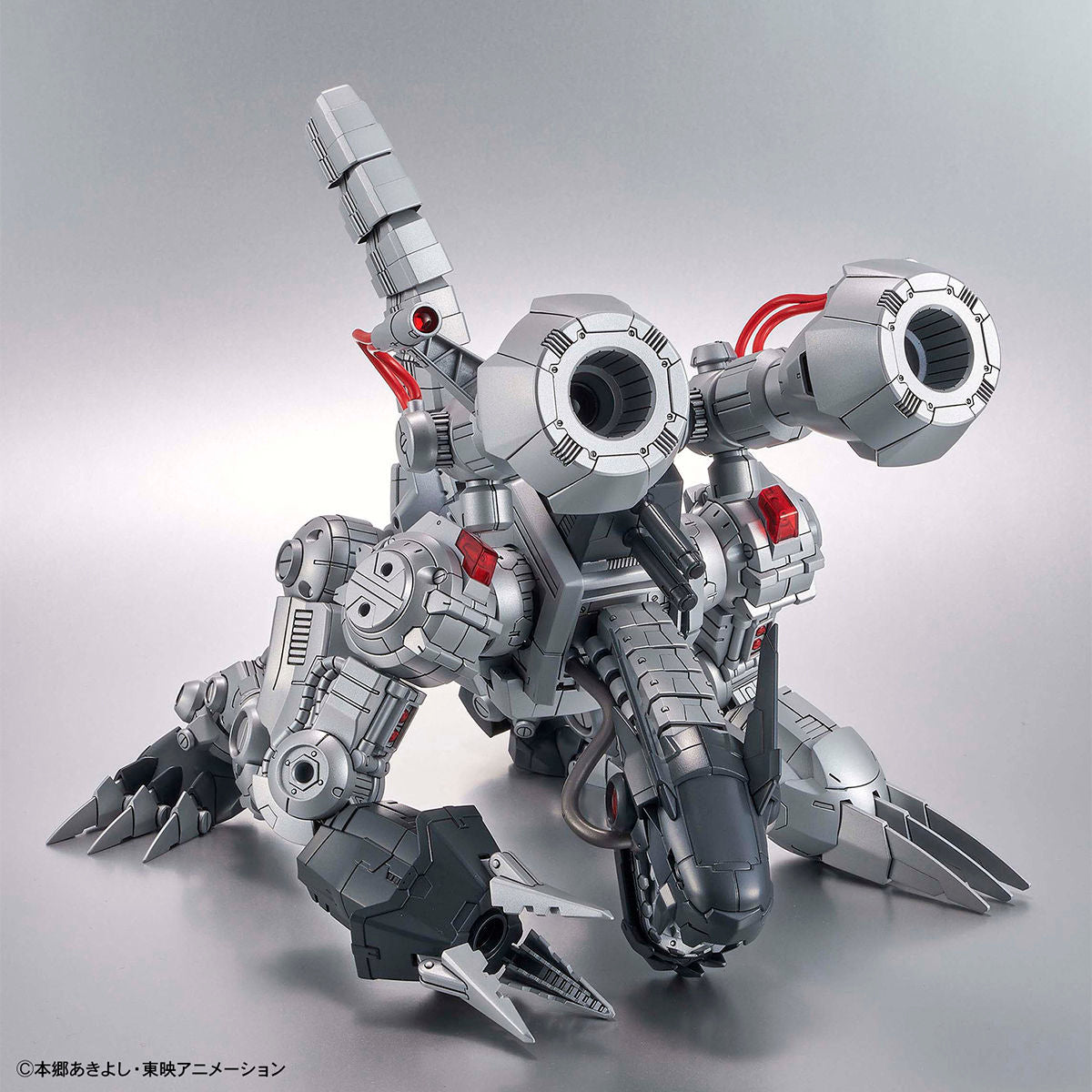 Digimon - Machinedramon - Figure-rise Standard Amplified Model Kit, Largest kit in the series measuring 250mm in length, with snake-like structure and chest opening gimmick, Nippon Figures