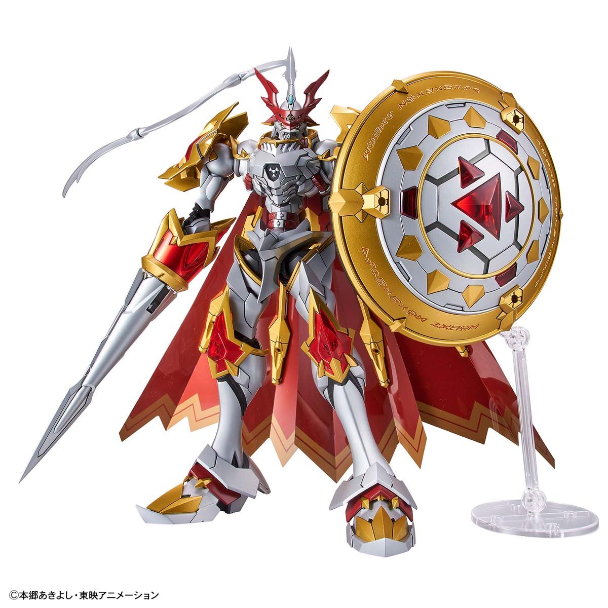 Digimon - Gallantmon - Figure-rise Standard Amplified Model Kit, featuring intricate details and dynamic design, from Nippon Figures