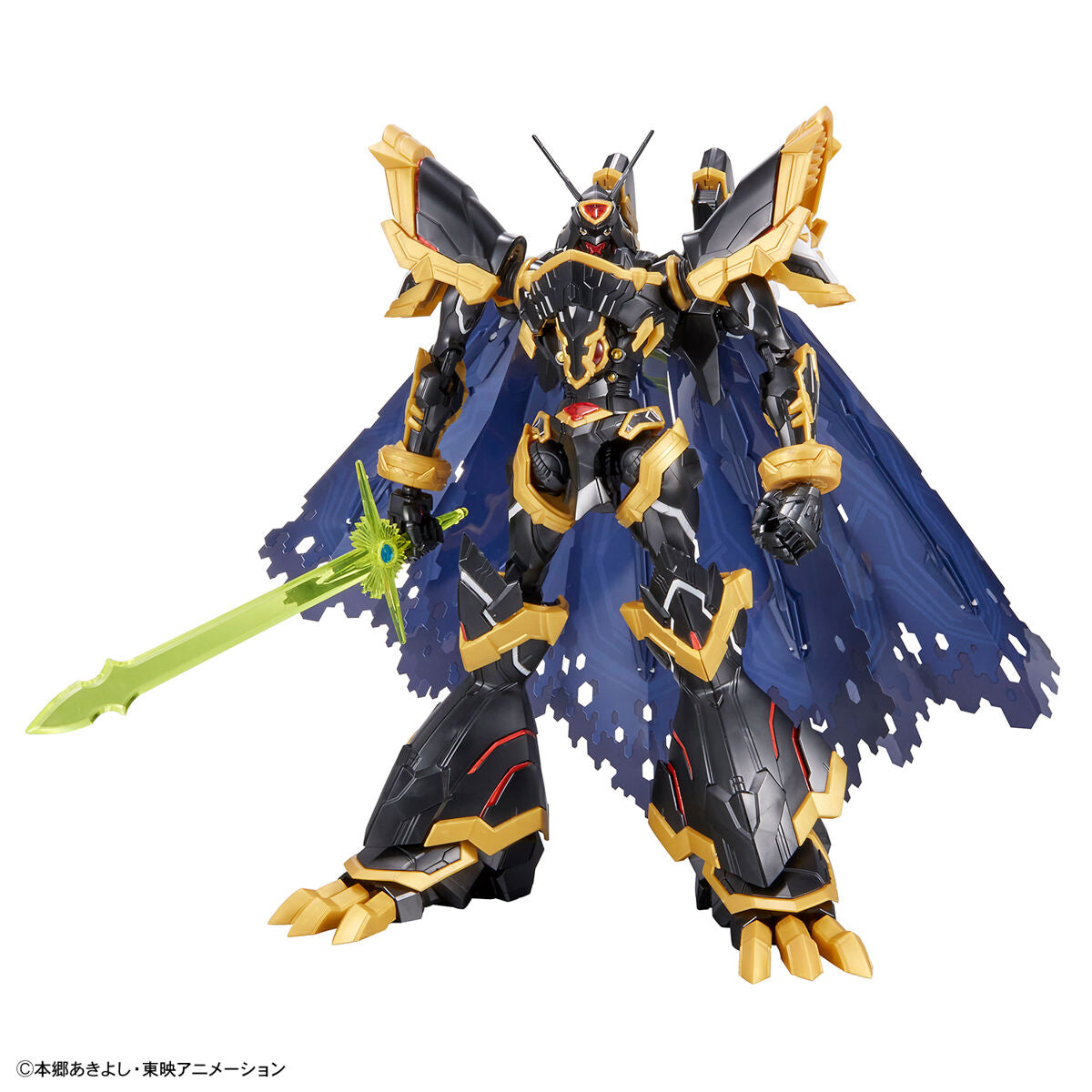 Digimon - Alphamon - Figure-rise Standard Amplified Model Kit (Bandai), Holy Sword Gradalpha x1, Hand parts x1 set, PET sheets x2 types, Stickers x1, Jewel stickers x1 set, Franchise: Digimon, Brand: Bandai, Release Date: 2022-09-23, Type: Model Kit, Nippon Figures