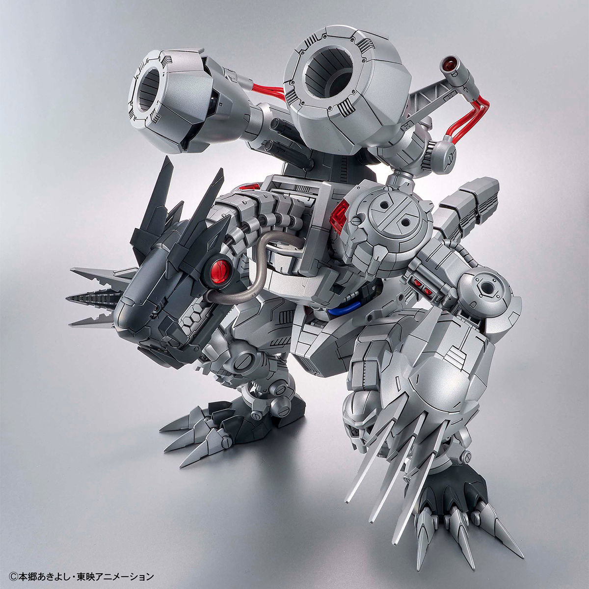 Digimon - Machinedramon - Figure-rise Standard Amplified Model Kit, Largest kit in the series measuring 250mm in length, with snake-like structure and chest opening gimmick, Nippon Figures