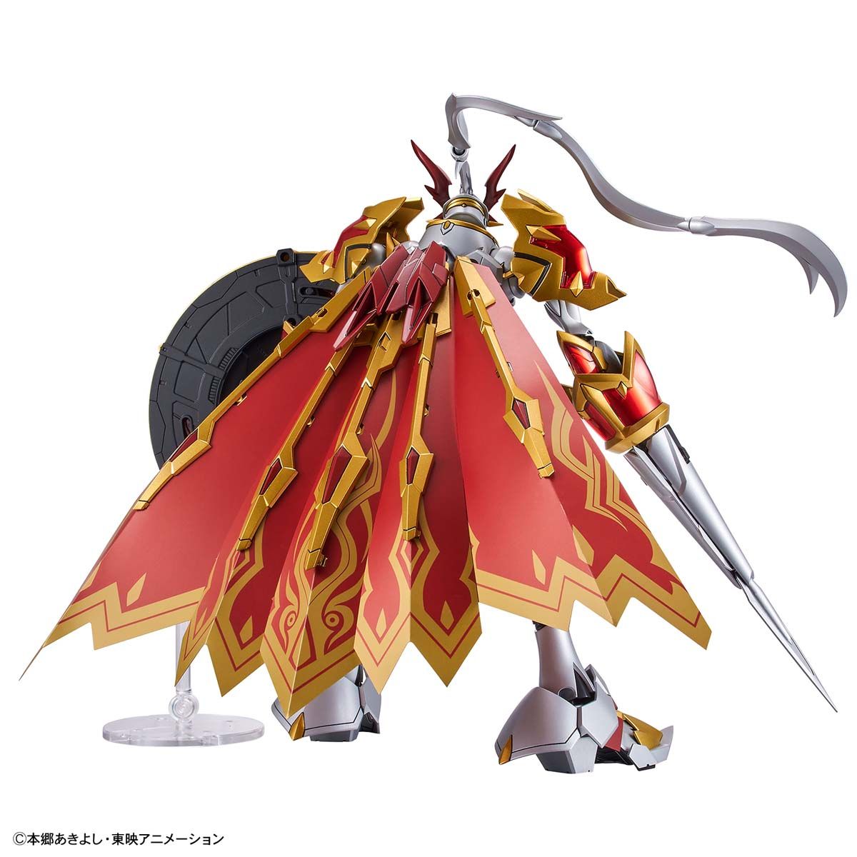 Digimon - Gallantmon - Figure-rise Standard Amplified Model Kit, featuring intricate details and dynamic design, from Nippon Figures