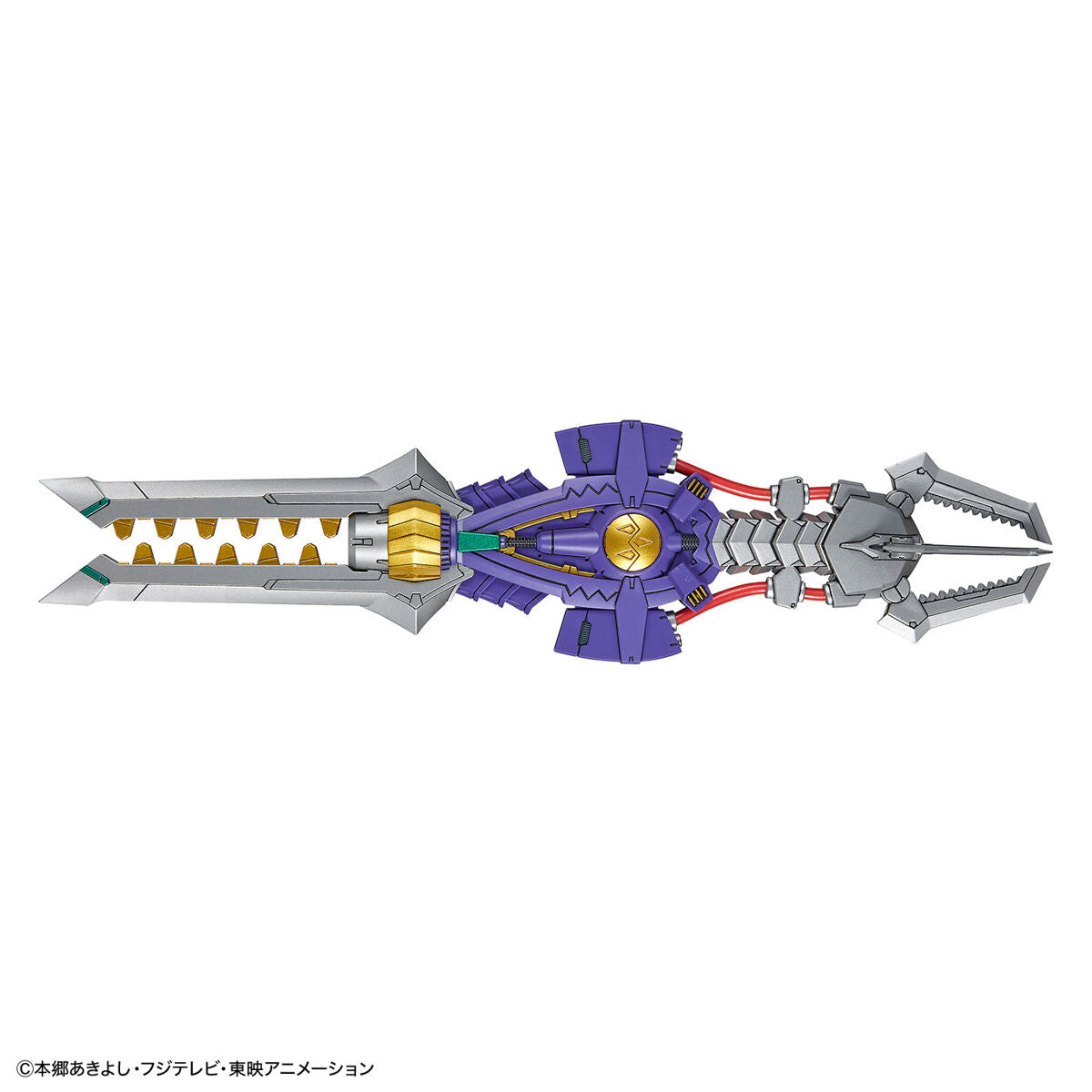 Digimon - MetalGreymon (Vaccine) - Figure-rise Standard Amplified Model Kit, Armament parts x1 set, Display base x1, Joint parts x1 set, Stickers x1, 3D metallic stickers x1, PET sheet x1, Lead wires x2 types, Franchise: Digimon, Brand: Bandai, Release Date: 2023-11-25, Type: Model Kit, Nippon Figures