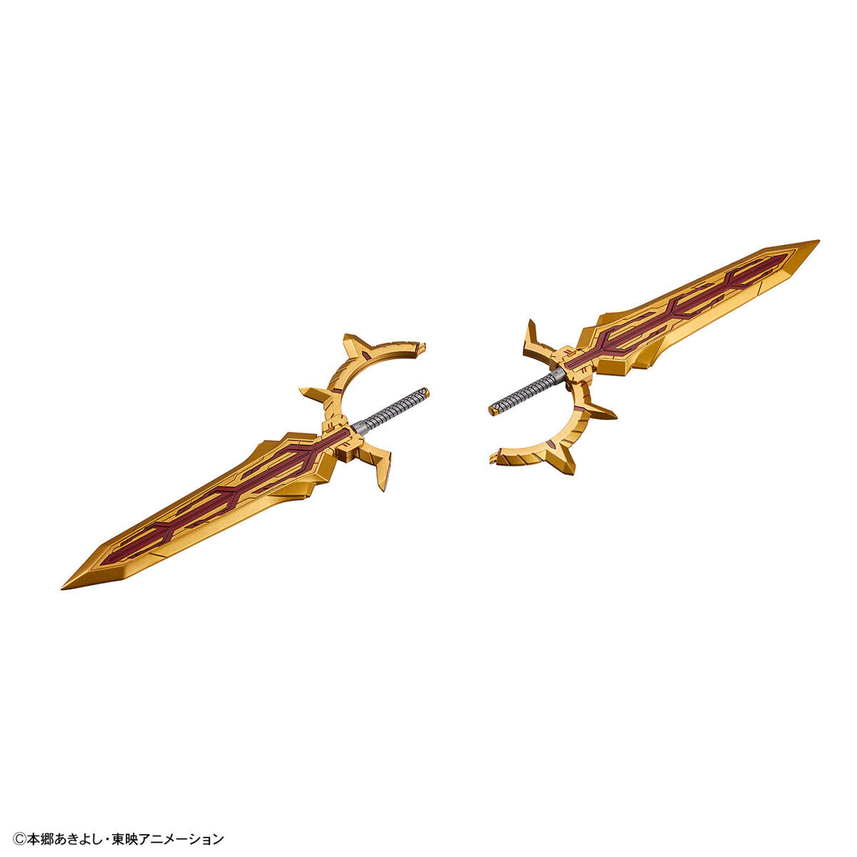 Digimon - Shinegreymon - Figure-rise Standard Amplified Model Kit, Light Dragon-type Digimon "ShineGreymon" with GeoGrey Sword, joint parts, seals, and lead wire accessories, from Bandai - Nippon Figures