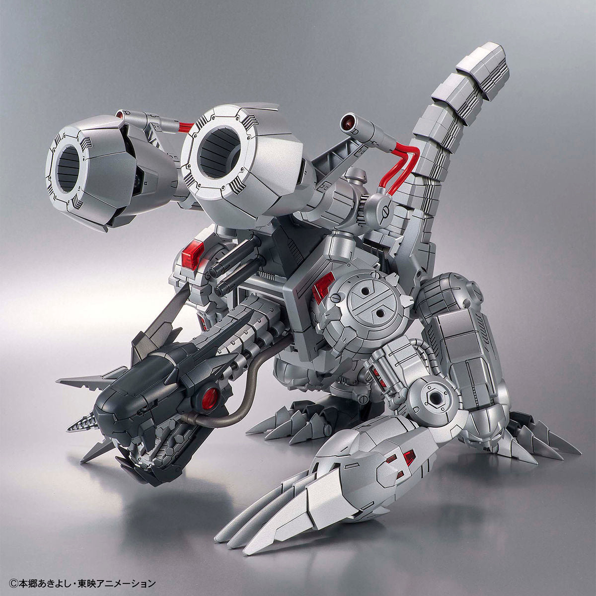 Digimon - Machinedramon - Figure-rise Standard Amplified Model Kit, Largest kit in the series measuring 250mm in length, with snake-like structure and chest opening gimmick, Nippon Figures