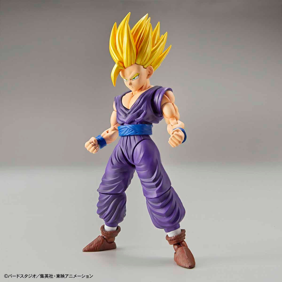 Dragon Ball - Super Saiyan 2 Son Goku - Figure-rise Standard Model Kit, Includes effect parts for charging and releasing the Kamehameha wave, by Bandai, from Nippon Figures.