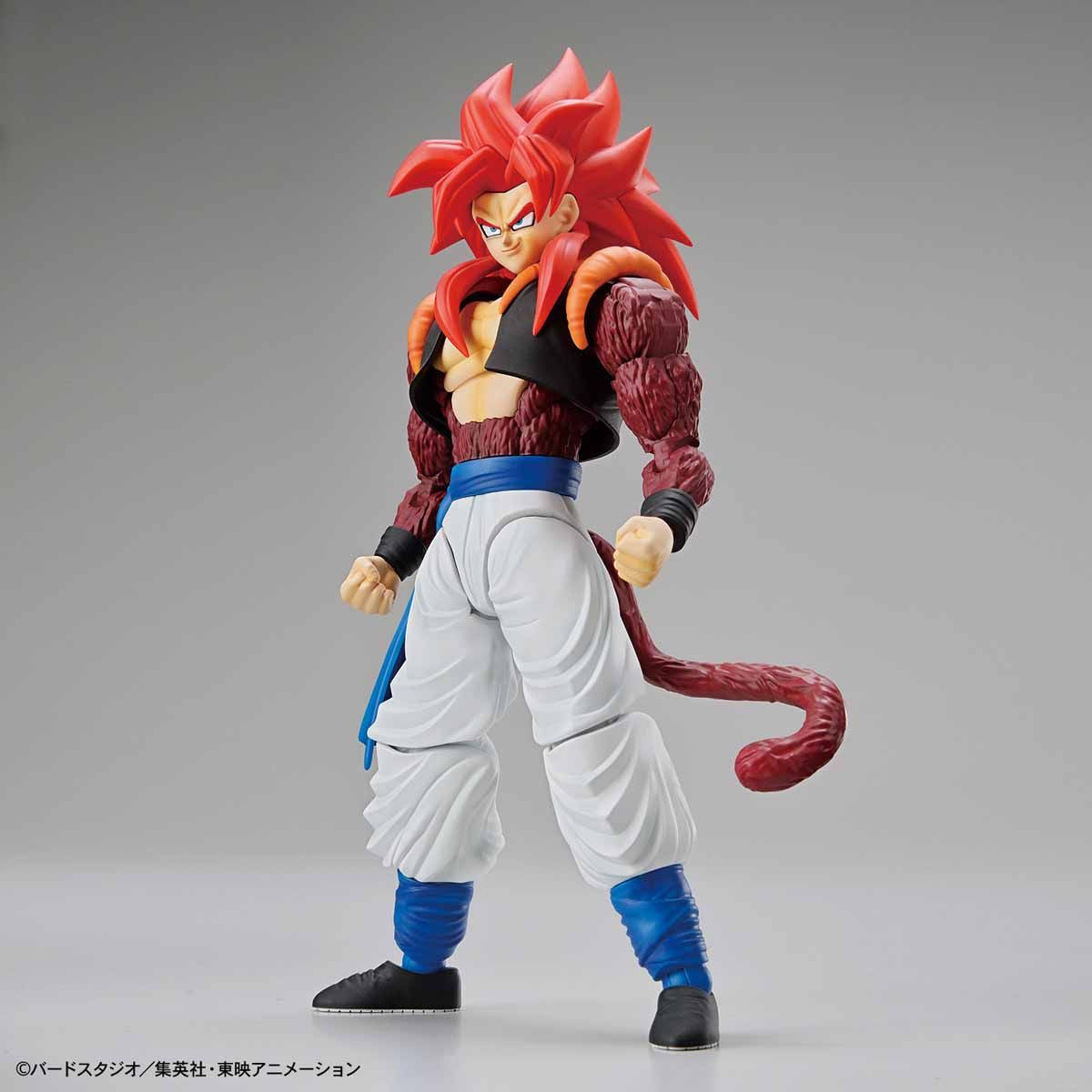 Dragon Ball - Super Saiyan 4 Gogeta - Figure-rise Standard Model Kit (Bandai), Includes Big Bang Kamehameha effect parts and multiple hand options, Nippon Figures