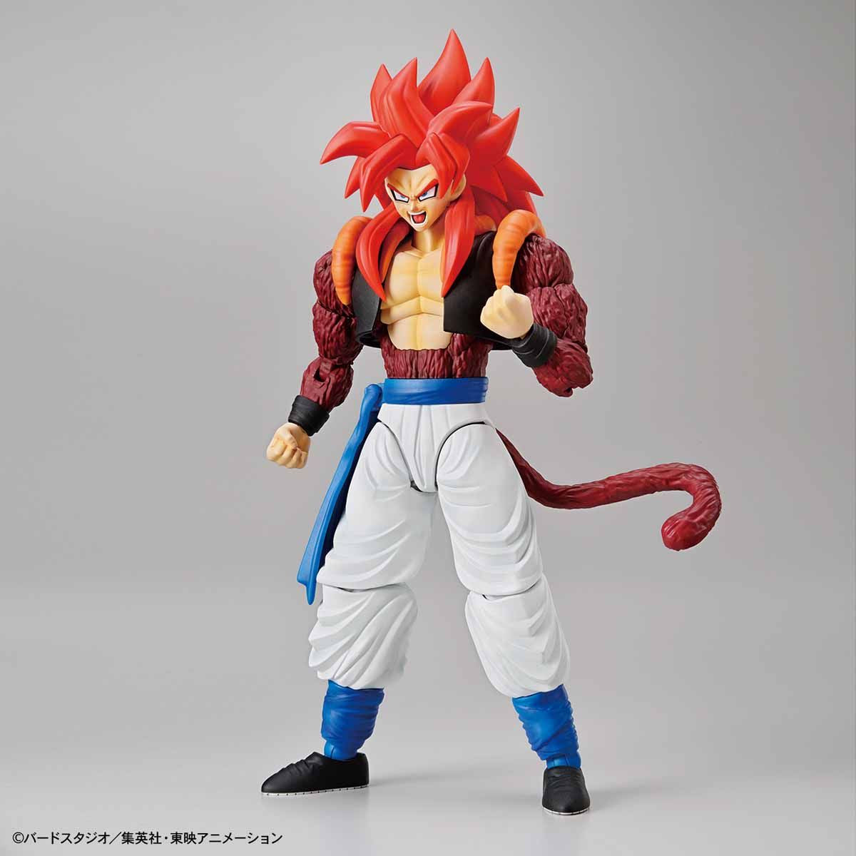 Dragon Ball - Super Saiyan 4 Gogeta - Figure-rise Standard Model Kit (Bandai), Includes Big Bang Kamehameha effect parts and multiple hand options, Nippon Figures