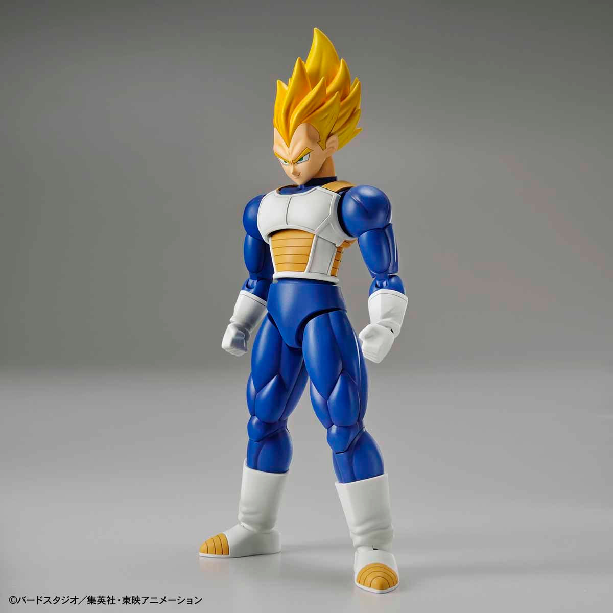 Dragon Ball - Super Saiyan Vegeta - Figure-rise Standard Model Kit, Includes Big Bang Attack and Final Flash effect parts, Stands at 145mm, Nippon Figures
