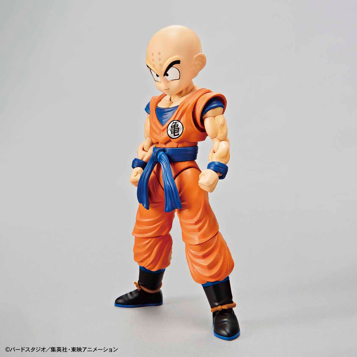 Dragon Ball - Krillin - Figure-rise Standard Model Kit (Bandai), Includes Special Effect Parts for Solar Flare and Destructo Disc, 3 Facial Expression Options, 6 Unique Forehead Patterns, Sold by Nippon Figures
