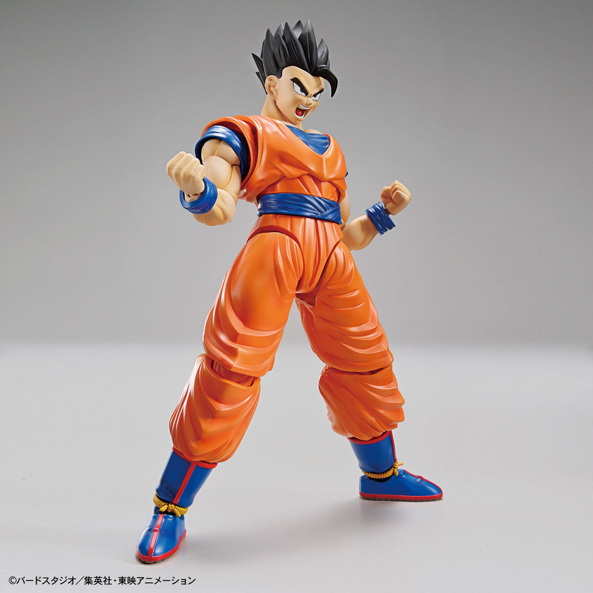 Dragon Ball - Ultimate Son Gohan - Figure-rise Standard Model Kit (Bandai), Includes facial expression parts, Super Saiyan Son Gohan (Future) reproduction parts, hand parts, energy wave effects, and more, Nippon Figures